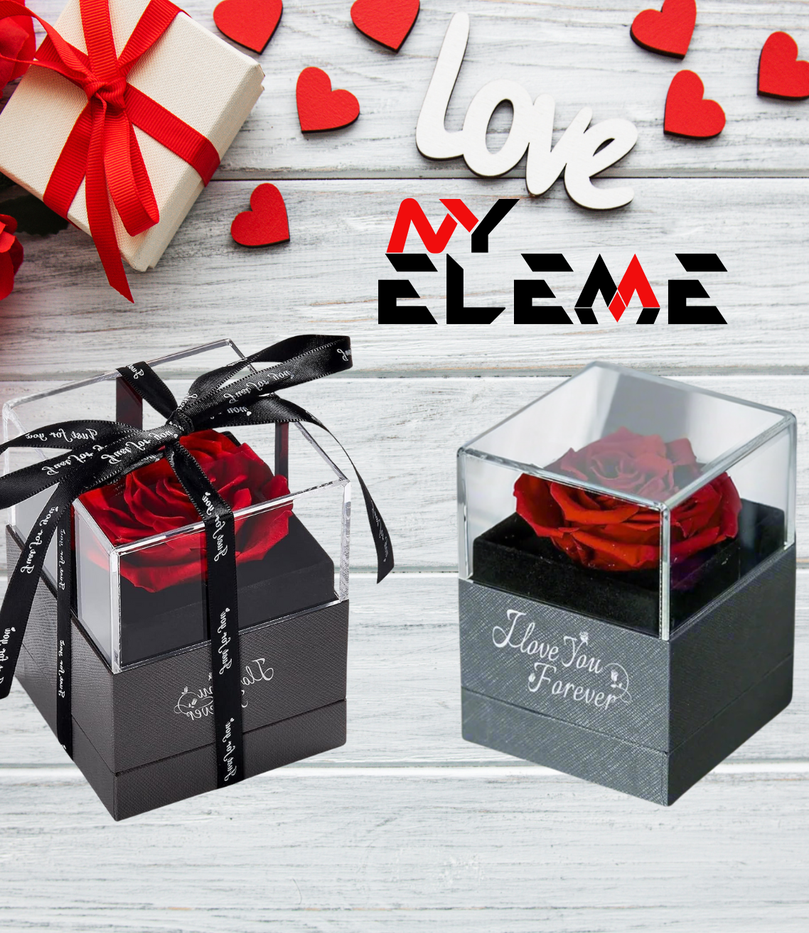 Elemental Love Rose Gift Box